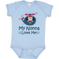 thumbnail image 3 of Inktastic My Nonna Loves Me Grandson Bear Boys Baby Bodysuit, 3 of 5