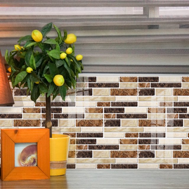 Pegatina a prueba de aceite para cocina, papel tapiz de cristal de mármol simulado, pegatina para renovación de inodoro, pegatina para renovación de casa antigua, pegatina para azulejos