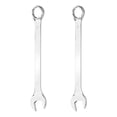 thumbnail image 1 of 2Pcs Combination Wrench 30mm Metric 12-Point Box and Open End 45# Carbon Steel, 1 of 7