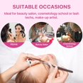 thumbnail image 4 of Lash Extension Fournit des Anneaux de Colle pour les Extensions de Cils 100PCS Cils Colle Anneaux Porte-Colle de Cils Ventouse pour les Fournitures d'Extension de Cils (Blanc), 4 of 5
