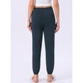 thumbnail image 4 of DARING DIVA Women's Drawstring Elastic Waist Cotton Pajama Pants M Navy, 4 of 6