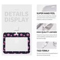 thumbnail image 4 of Naloa Pink Planets And Stars Card Badge Holder Work Badge Sleeve for Office, School, Factory, ID Credit Cards, Driver Licenses and Passes, 4 of 7