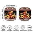 thumbnail image 2 of Kuiaobaty Auto Windshield Sun Shade 28.5" x 25.5" Car Window Sun Shield Blocks UV Rays Exterior Accessories Tribal Highland Cattle Cow Sunflower 2 Pcs for Trucks Sedans SUVs Cars, 2 of 6