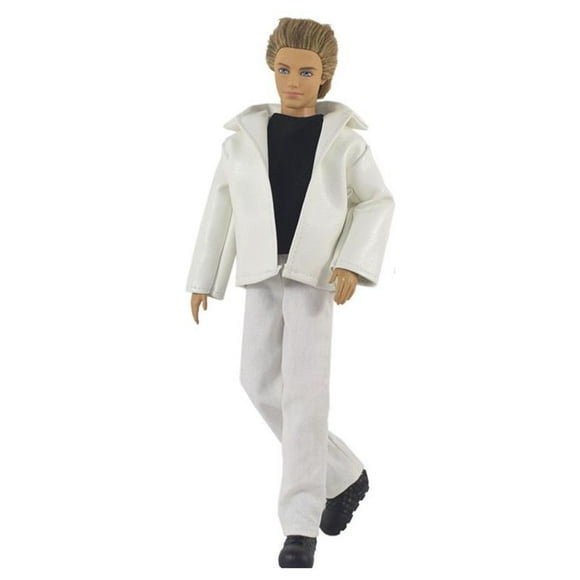 Ken Doll Clothes Kawaii 8 Items /Lot Fashion Outfit Kids Toys Free Shipping Formal Wear For Barbie Lover Party DIY Children Game Set 11