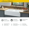 thumbnail image 6 of American Standard 77Db.36220A Delancey 36" Farmhouse Double Basin Cast Iron Kitchen Sink -, 6 of 6