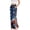 Light Blue, variant on Women’s Printed Side Velcro Easy Open Post Surgery Recovery Pants Without Pockets Comfortable Loose Fit Trousers for Medical Care