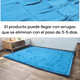 thumbnail image 5 of Dundy Tapete para Bebé Niños de Memory Foam, Suave Espuma Tapete de Gateo para Juego, Acolchado Antideslizante, 150 x 200 cm. (Aqua), 5 of 5