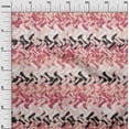 thumbnail image 3 of oneOone Rayon Peach Fabric Geometric Craft Projects Decor Fabric Printed By The Yard 56 Inch Wide-17, 3 of 5