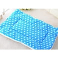 thumbnail image 1 of Mantas esponjosas para perros y gatos esquí alfombrilla lavable azul estrellas azules Talla L, 1 of 5