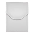 thumbnail image 4 of Novel Box Necklace Display Pearl Folder 8x6 Inches with Smooth Finish - White/White Stitched, 4 of 4