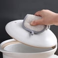 thumbnail image 3 of Grandest Birch 6PCS Fiber Cloth Pan Dish Soft Washing Brush Scrubber Sponge Kitchen Cleaning Tool-Random Color, 3 of 7