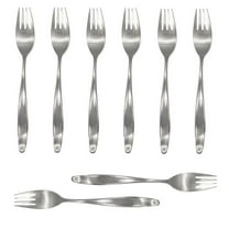 Lauffer Design 2 / Design II 18/8 Stainless Steel Dinner Fork (Set of Eight)