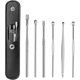 thumbnail image 1 of Removedor de cera de oídos, kit de 6 piezas de acero inoxidable de primera calidad para eliminar la cera de los oídos, cureta para los oídos, herramientas de limpieza de oídos para niños y adultos, 1 of 5
