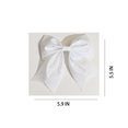 thumbnail image 3 of SPOORYYO Glitter Christmas Bow Ornaments Sparkly Sequin Fabric Bows Decorative Holiday Bows for Christmas Tree Wreath Gift Wrapping Party Home Decor, 3Pcs White, 3 of 7