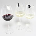 thumbnail image 2 of CIYISON Wine Glass Markers 6pcs Bar Pub Hotel Dining Table Cocktail Glass Party Supply, 2 of 9