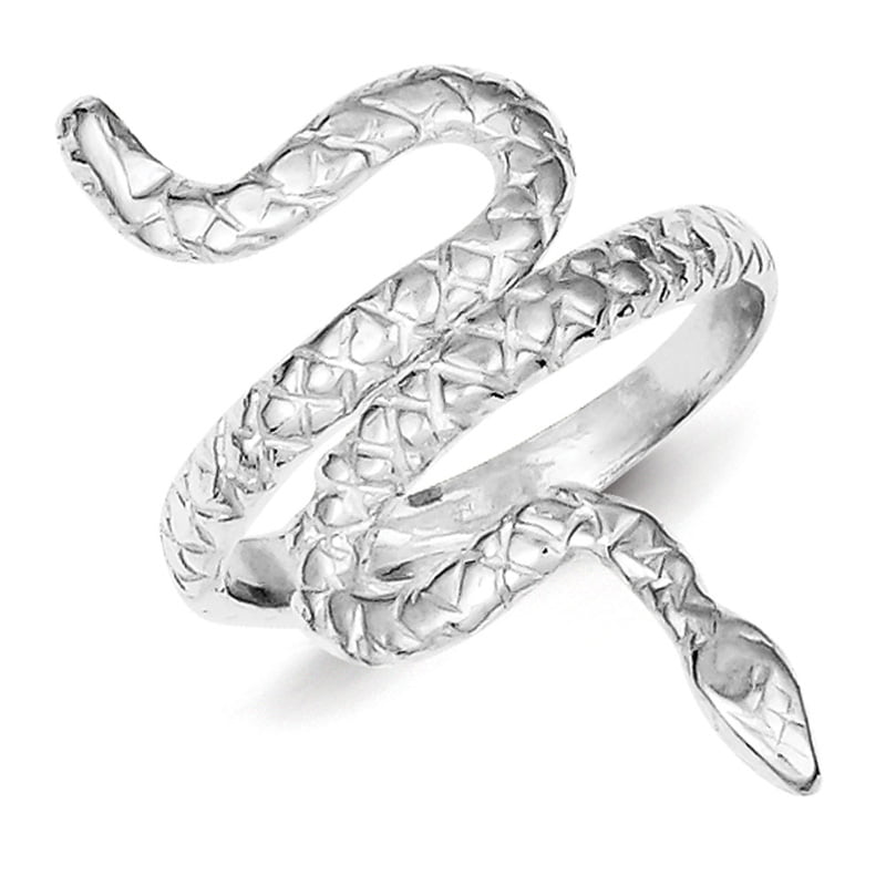 Sterling Silver Snake Ring - Walmart.com