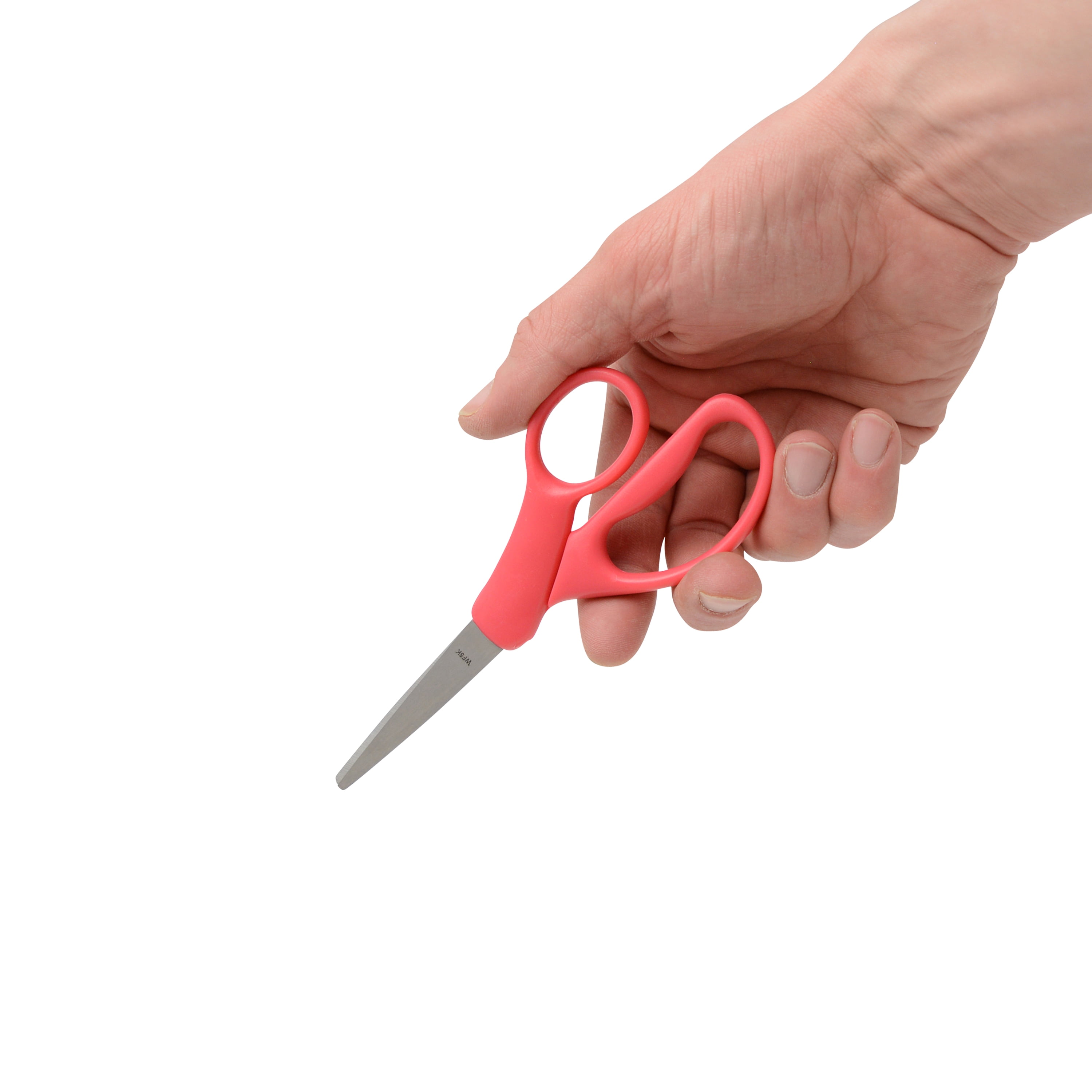 Basix by Westcott, 6"  Stainless Steel Safety Scissors for Big Kids, Ages 8+,  School Supplies, Assorted Colors, 30-Pack