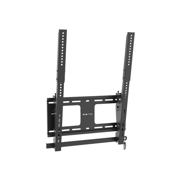 Eaton Tripp Lite Series Heavy-Duty Tilt Security Display TV Wall Mount for 45-55" TVs & Monitors - Flat Screen, Portrait Mode - Bracket - for TV / monitor - lockable - steel - black - screen size: 45"-55" - wall-mountable