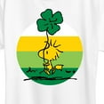 thumbnail image 3 of Peanuts - Woodstock Shamrock - Women's Short Sleeve Graphic T-Shirt, 3 of 6
