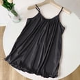 thumbnail image 2 of Annhoo Camisole Tops for Women Loose Lightweight Pleated Plain Crewneck Sleeveless Pajama Shirts Sleepwear Clothes, 2 of 9