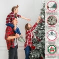 thumbnail image 5 of 7 1/2 ft. Pre-lit Aspen Green Fir Flocked Artificial Christmas Tree 700 UL listed Clear Lights, 5 of 6