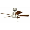 thumbnail image 3 of 330241NI Kichler Lighting Lucian II - Ceiling Fan - with Transitional inspirations - 13.5 inches tall by 42 inches wide-Brushed Nickel Finish, 3 of 7