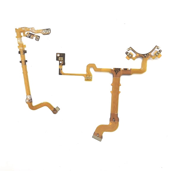 Matsuzay 2 piezas Cámara lente antivibración Cable Flexible videocámara cinta Cable accesorios repuestos repuesto para EF-M Electrónica