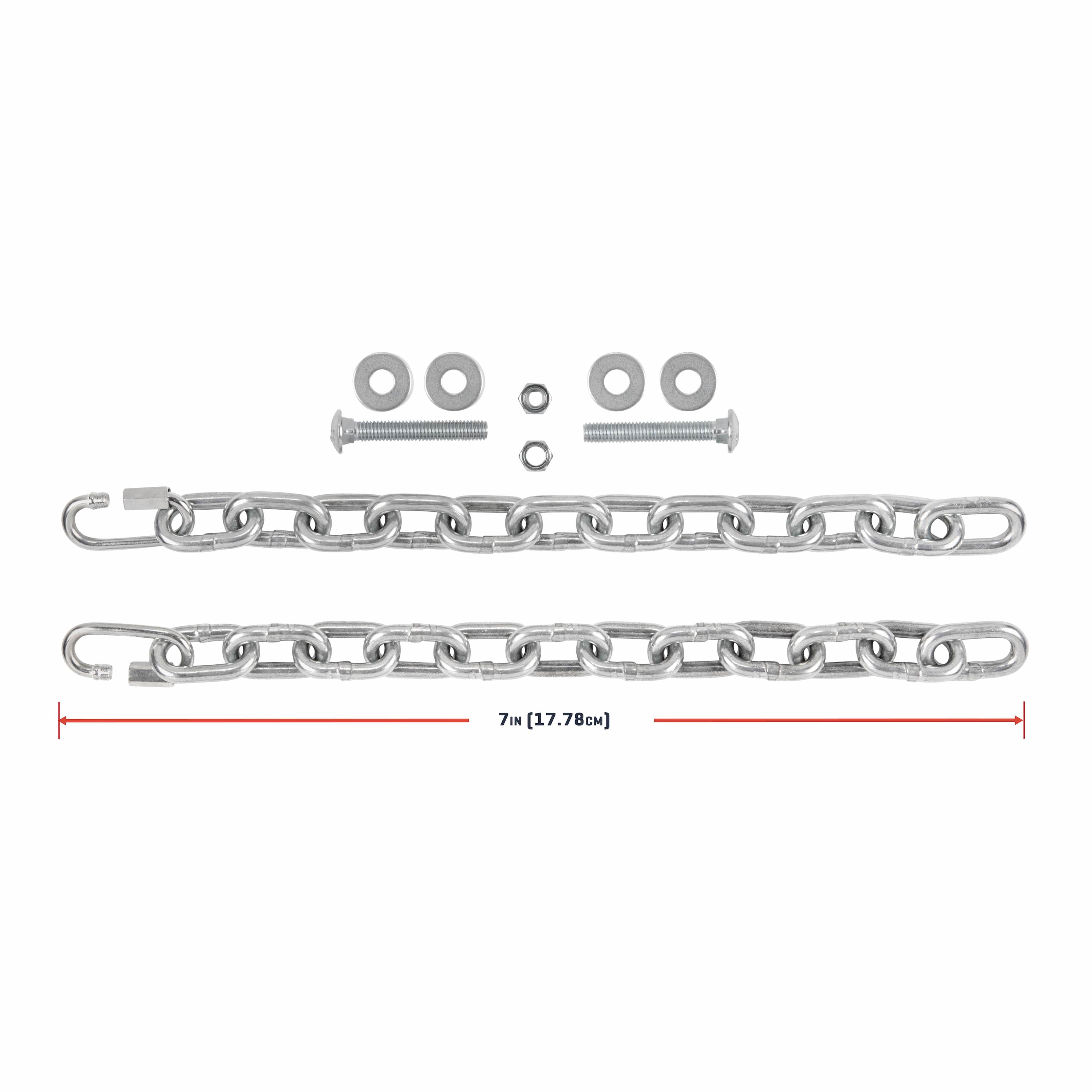 Ez Aim Gong Target 7" Chain Kit by Allen Company, 2-Pack, Steel
