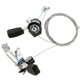thumbnail image 2 of Aluminum Friction Thumb Shifter with Brake Cables MTB Bike Accessories, 2 of 3