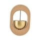 thumbnail image 5 of Timbre de puerta de madera creativo y único para el hogar. oval, 5 of 9