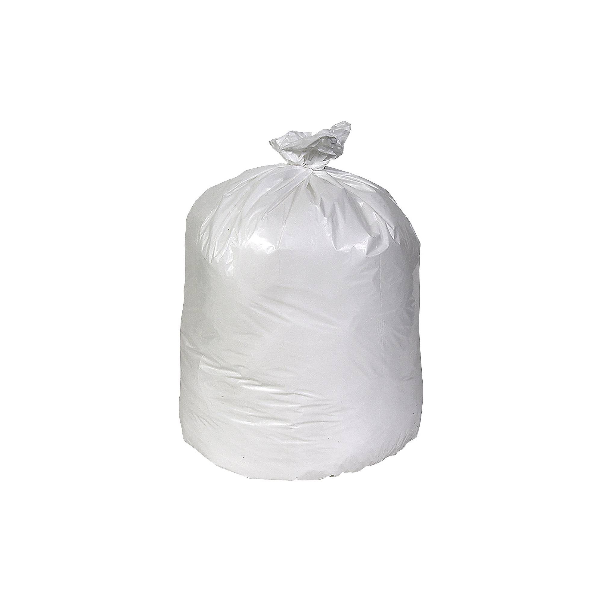 Brighton Professional Linear LowDensity Trash Bags, White, 4045