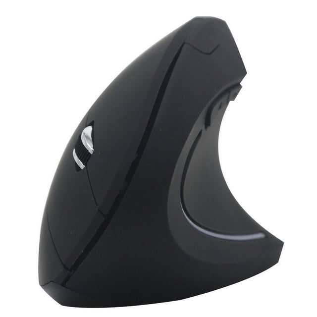 Ratón ergonómico, ratón óptico inalámbrico vertical para ordenador portátil, ordenador de sobremesa, portátil, etc.