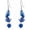 Blue Phoenix Earrings, variant on Phoenix/Cardinal/Owl/Hummingbird/Blue Jay/Parrot/Peacock/Dove Dangle Earrings 925 Sterling Silver Bird Animal Earrings Valentine's Day Birthday Gift for Women