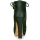 thumbnail image 3 of Botines con plataforma Allegra K tacones de bloque con correa con cordones Verde oscuro 39, 3 of 6