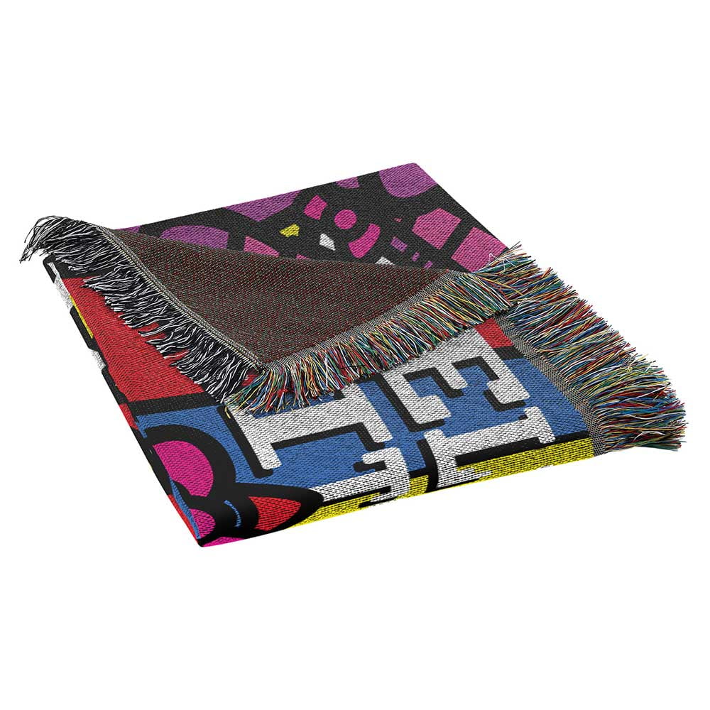 Sanrio Hello Kitty Cute Game Woven Tapestry Throw Blanket