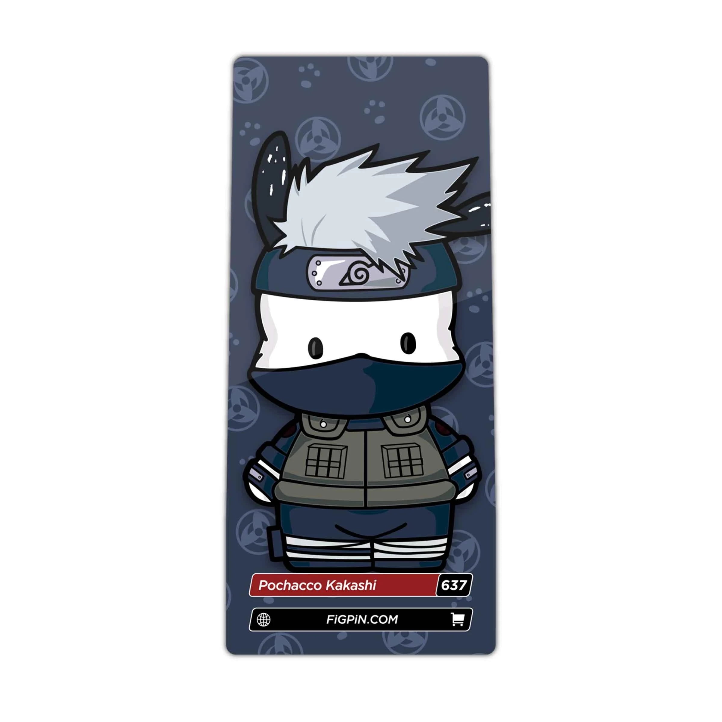  FiGPiN Clásico Pochacco Kakashi #637 Naruto Shippuden