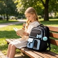 thumbnail image 4 of Dalxymotic Bow Backpack Set, Cute 3-Piece Shoulder Backpack with Lunch Bag, Large Capacity Casual Daypack with Pencil Case, Bow Backpack Set for Daily Travel, Outdoor, Home, Office, 4 of 7
