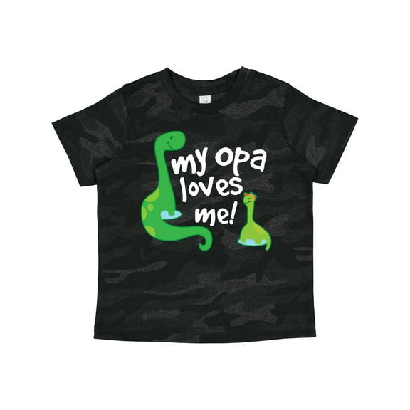 Inktastic My Opa Loves Me Grandchild Boys Toddler T-Shirt