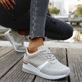 thumbnail image 6 of AUDeals Women's Wedge Sneakers Lace Up Platform Shoes Lightweight Non Slip Fashion Walking Casual Shoes, 6 of 9