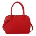 thumbnail image 1 of Bolso Bolso de mano para mujer, color caramelo, fieltro, informal, para mujer, bandolera (rojo) Ehuebsd Para Estrenar, 1 of 2