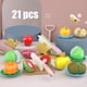 thumbnail image 3 of Juguetes de cocina para niños, juego de simulación de cocina para cortar frutas y verduras, juguete educativo para niños y niñas, 3 of 5