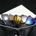 thumbnail image 2 of Gafas de sol magnéticas para hombres y mujeres, protección solar, gafas de sol polarizadas para conducir con protección ultravioleta, cambio de varios colores, 2 of 3