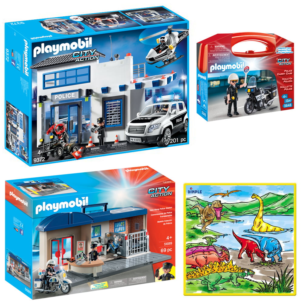 PLAYMOBIL Small Police Carry Case 5648 PLAYMOBIL