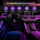 thumbnail image 2 of Car Interior LED Strip with Wireless App and Remote Control, RGB 5 in 1 Ambient Lighting Kits with 236 Inch Fiber Optic Elik, 2 of 4