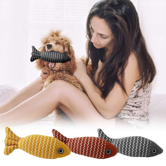 Guanhe Catnip Toys Fish, Cat Toys Self Play, Cat Toys for Indoor Cats and Kitten, Catnip Cat Toy, Interactive Exercise Toys for Indoor Cats for All Breeds