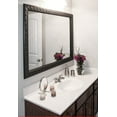 thumbnail image 3 of Frame My Mirror Framed Wall Mirror - Venetian Bronze 36" x 24" Mirror - Ideal for Bathroom, Wall Decor, Bedroom and Livingroom - Moisture Resistant with Safety Backing - Hillsborough Design, 3 of 11