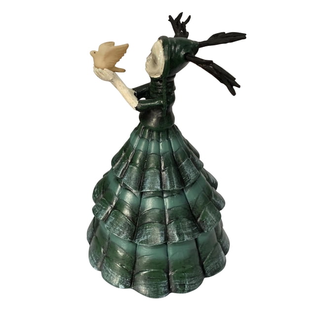 Compre 2 y consiga un 10% de descuento Resin Witch Statue, Witch Resin Crafts, Patio Witch Garden Decoration
