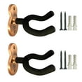 thumbnail image 1 of Colgador de pared Universal para guitarra, soporte para violín para sala de estar y dormitorio, soporte para guitarra, soporte de aleación de Accesorios para instrumentos musicales 2 piezas Greeniant OD027363-02, 1 of 6