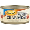 Roland Choice Quality White Crab Meat, Imported Seafood, 6 Oz Can