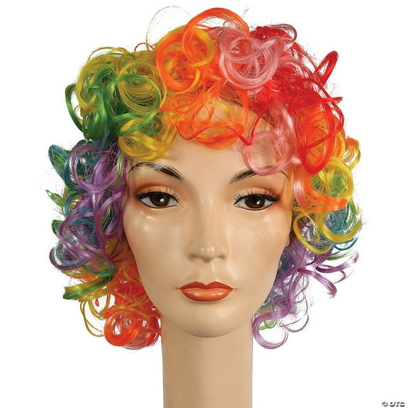 Lacey Wigs - Deluxe Curly Clown Wig -